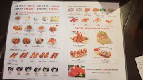 Restaurant de sushis Pan Asie à Paris (la carte)