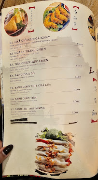 Restaurant vietnamien Viet Thai Gourmet à Noisiel (la carte)