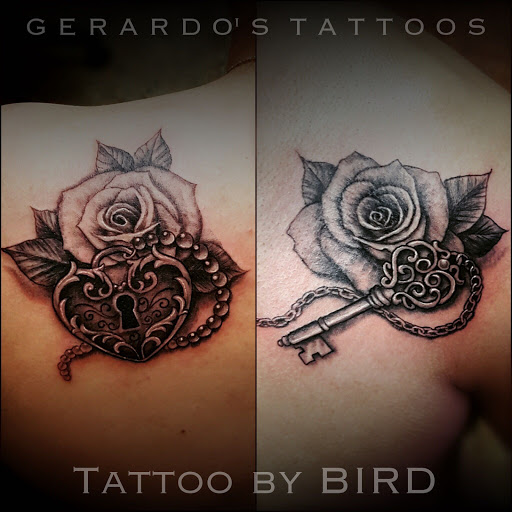 Explore otter tattoo ideas, creative tattoo ideas in Houston, available at Gerardos Tattoos