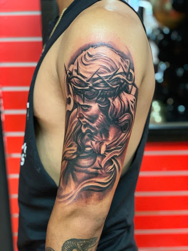 Explore peter pan tattoo ideas, creative tattoo ideas in El Paso, available at Estilo Firme Tattoo Co.