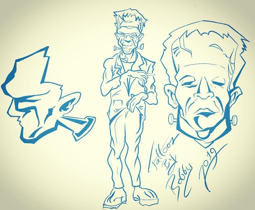 Explore leg flower tattoo ideas, creative tattoo ideas in Windsor Locks, available at Reigning Ink Tattoo Studio