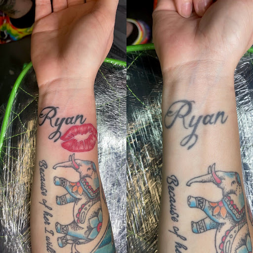 Explore tattoo shop name ideas, creative tattoo ideas in Meridian, available at Creative Pain Tattoo Studio