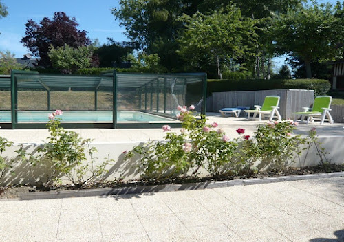 Lodge Gîte Les Hauts Jardins - Gîte familial grande capacité PMR piscine Séjour Lisieux Calvados Mézidon Vallée d'Auge