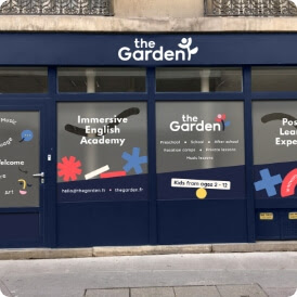 The GARDEN, Immersive English Academy à Paris