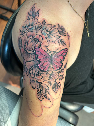 Find masonic tattoo ideas for your next unique tattoo in Danville at Dark Horse Tattoo and Piercing