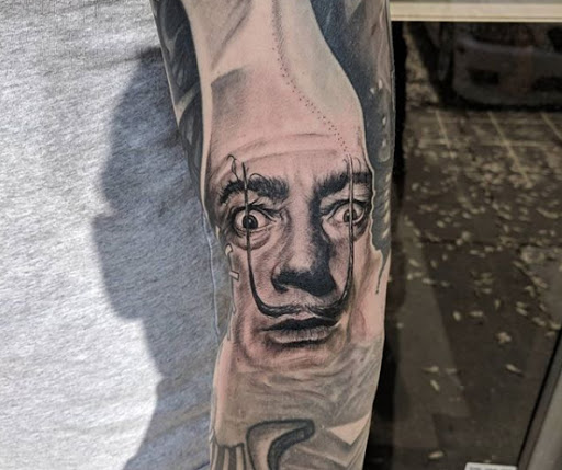 Explore knee ditch tattoo ideas, creative tattoo ideas in Minneapolis, available at The Ink Tailor LLC