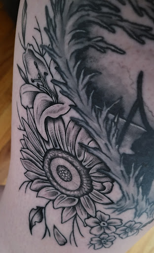 Explore stillbirth tattoo ideas, creative tattoo ideas in Goshen, available at Stab Me Pretty Studio