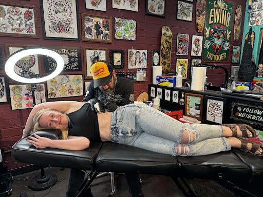 Explore native american tattoo ideas, creative tattoo ideas in San Diego, available at Sideshow Tattoo and Piercing