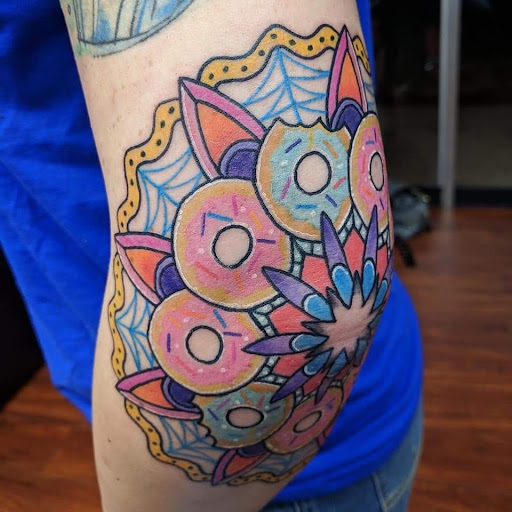 Explore mastectomy tattoo ideas, creative tattoo ideas in Vincennes, available at Silver Owl Tattoo