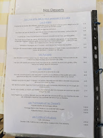 Menu / carte de Restaurant La Charrette Bleue à Condorcet