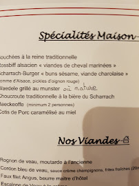 Restaurant de spécialités alsaciennes Brasserie-Hotel-Restaurant le Scharrach à Scharrachbergheim-Irmstett - menu / carte