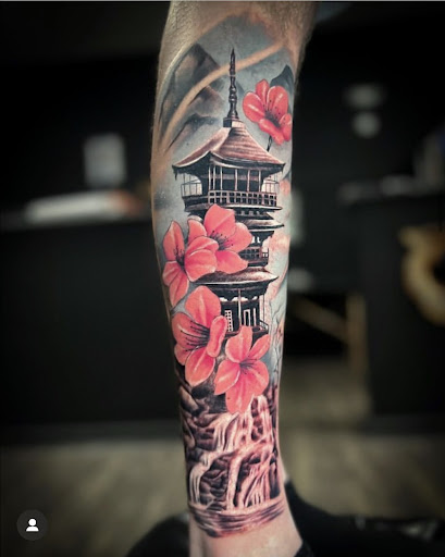 Find double mastectomy tattoo ideas for your next unique tattoo in Goose Creek at Red Kirin Tattoo