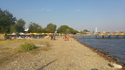 Foto von Akcay Camp beach mit lange, gerade küste