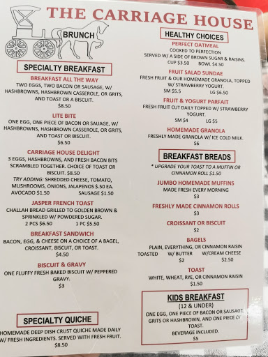 Coffee Shop «Carriage House Coffee Shop», reviews and photos, 34 N Main St, Jasper, GA 30143, USA