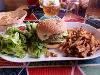 Hamburger végétarien du Restaurant La Chapelle à Saint-Aventin - n°6