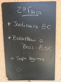 Carte du Snack-Bar Sto° Amaro à Oiã