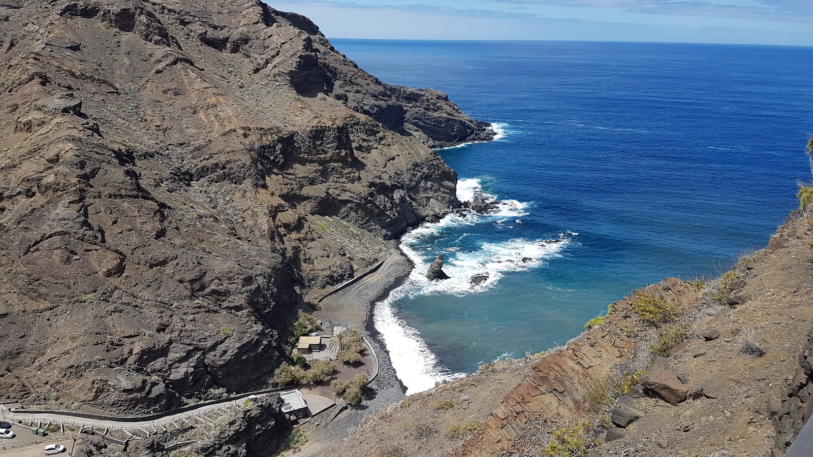 Photo de Playa de la Caleta avec plage sans baie