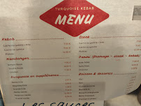 Carte du Le Turquoise Kebab Valognes à Valognes