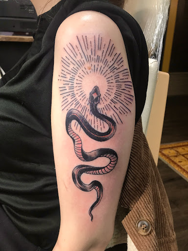 Explore popeye tattoo ideas, creative tattoo ideas in Lake Charles, available at Brand-X Tattoo & Piercing