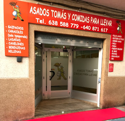 Asados Tomás - Carrer del Mercat, 23, 03430 Onil, Alicante, Spain