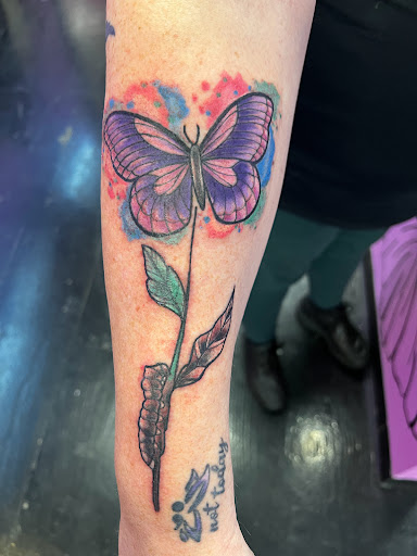 Explore dc comic tattoo ideas, creative tattoo ideas in Barberton, available at Magic City Tattoo Company