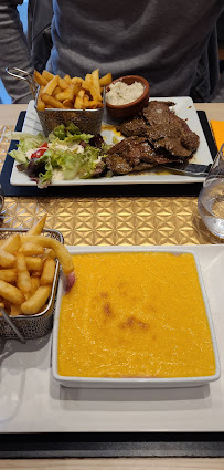Faux-filet du Restaurant français Au P'tit Sainghin à Sainghin-en-Mélantois - n°7