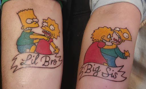 Explore pitbull tattoo ideas, creative tattoo ideas in Lake George, available at Lake George Tattoo Company