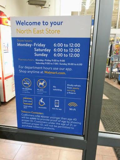 Department Store «Walmart Supercenter», reviews and photos, 75 NE Plaza, North East, MD 21901, USA