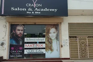 Crayon salon and academy he and she image