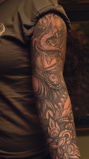 Explore bean tattoo ideas, creative tattoo ideas in Hudson, available at The Bohemian Social Club