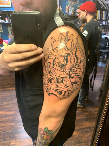 Explore steampunk tattoo ideas, creative tattoo ideas in Syracuse, available at Resurrected Tattoo