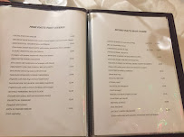Menu du Ristorante Baccus à Matera