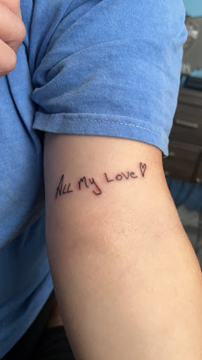 Explore background shading tattoo ideas, creative tattoo ideas in Miamisburg, available at Blue Byrd Tattoo