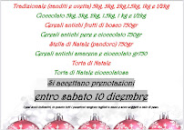 Menu du Panificio Maestri Giuseppe à Castelnuovo Bocca d'Adda