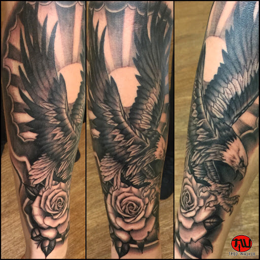 Explore unique tramp stamp tattoo ideas, creative tattoo ideas in Atlanta, available at Golden Anchor Tattoo