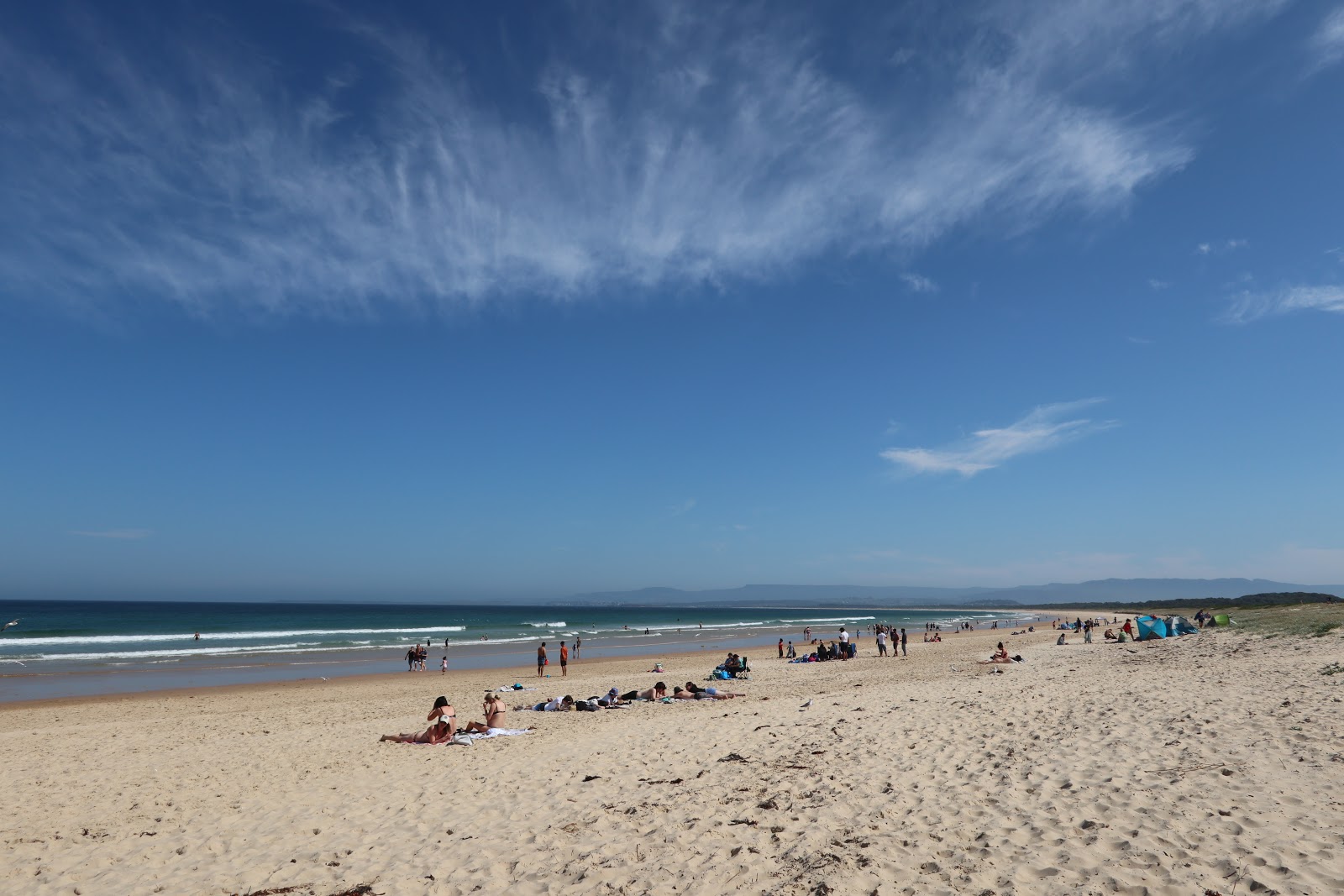 Foto von Port Kembla Pool Beach und die siedlung