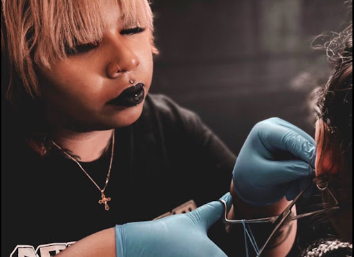 Explore twin tattoos ideas, creative tattoo ideas in Riverside, available at The Pierced Tai