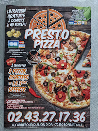 Pizza du Pizzeria Presto Pizza à Bonnétable - n°8