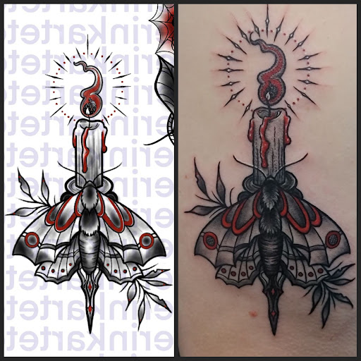 Explore liver transplant tattoo ideas, creative tattoo ideas in Hillsboro, available at Reflections Art Gallery and Studio