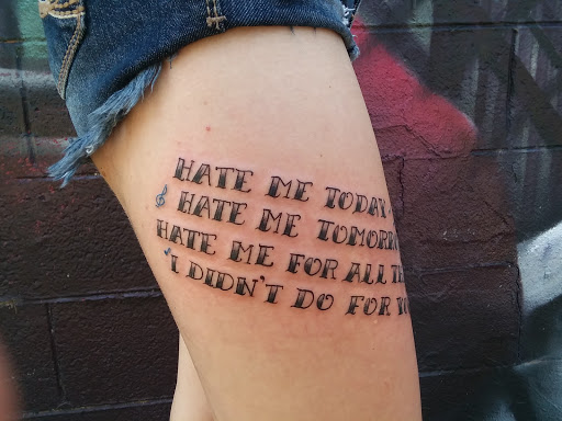 Explore engineering tattoo ideas, creative tattoo ideas in Abilene, available at Downtown Tattoo