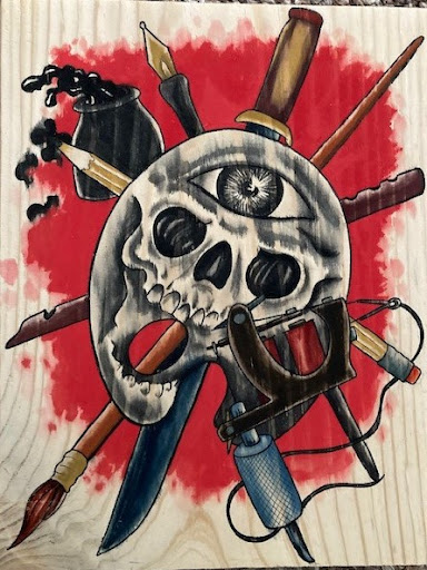 Explore men shoulder tattoo ideas, creative tattoo ideas in San Andreas, available at Faultless