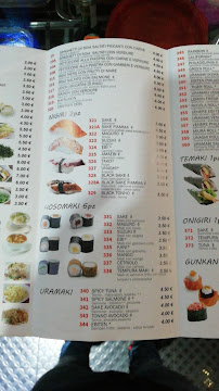 Menu du 7th Sense Sushi Ristorante Asian Fusion à Rome