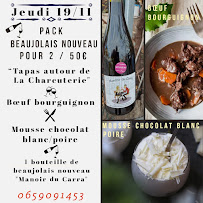 Brasserie de la Méditerranée à Mougins menu