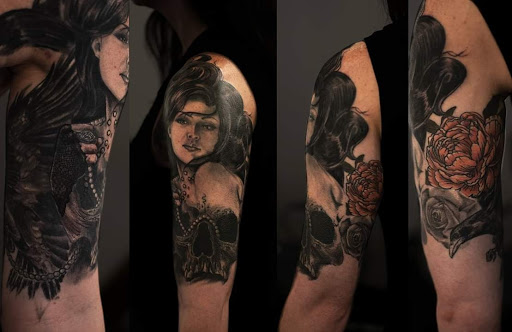 Explore tattoo ideas evil, creative tattoo ideas in Denison, available at Calypso Tattoo
