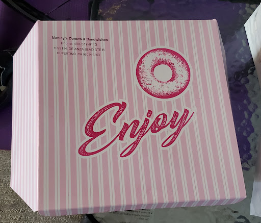 Donut Shop «Manley Donut Shop», reviews and photos, 10991 N De Anza Blvd, Cupertino, CA 95014, USA