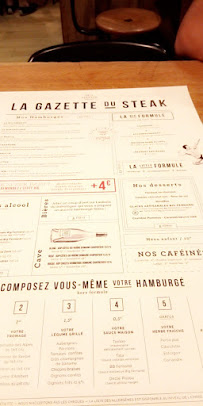 Big Fernand à Lille menu