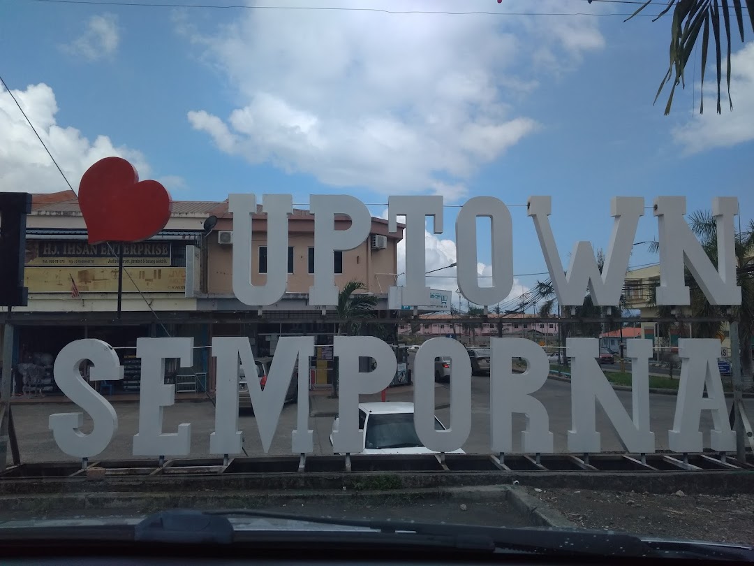 I Love Uptown Semporna Signage