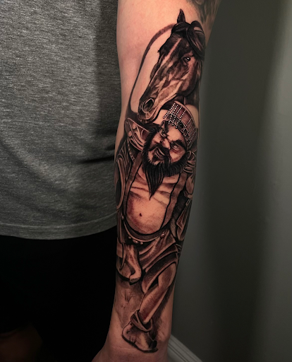 Explore free spirit tattoo ideas, creative tattoo ideas in Baltimore, available at Rippd Canvas Tattoo Shop Artists Social Club