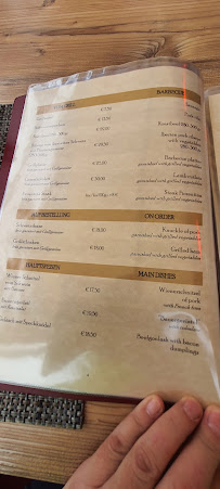 Restaurant italien Ristorante Hennenstall à Welschnofen (le menu)