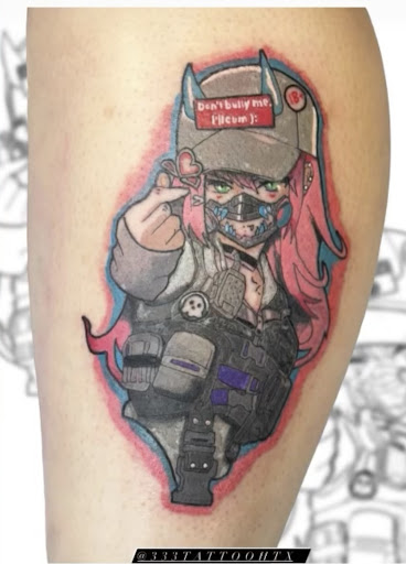Explore tattoo ideas for ankles, creative tattoo ideas in Houston, available at 333 Tattoo Studio HTX
